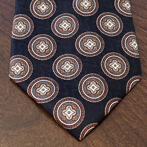 Jos. A. Bank Executive Collection Black Silk Men’s Neck Tie Made In China Long